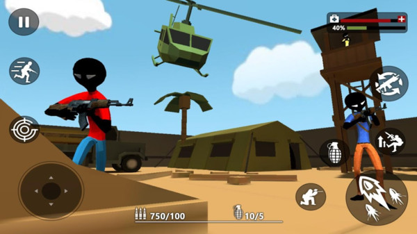 火柴人战术竞技战场安卓版高清大图 火柴人战术竞技战场安卓版1.0.4