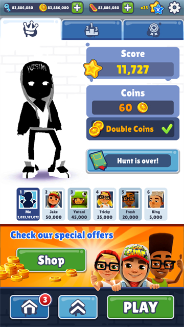 地铁跑酷雪地版本高清大图 地铁跑酷雪地版本v1.0.2