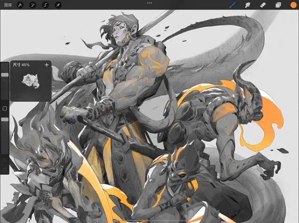 procreate免费中文版高清大图 procreate免费中文版v3.0