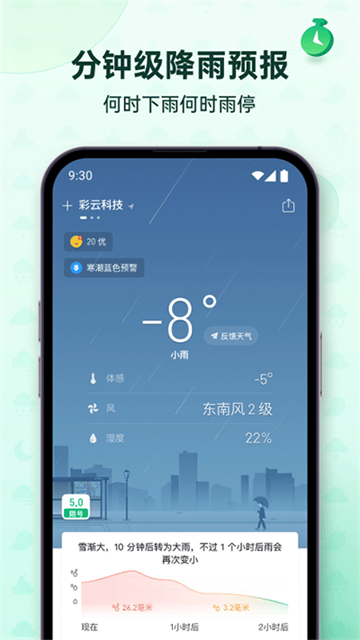 彩云天气永久免费版高清大图 彩云天气永久免费版v7.45.2