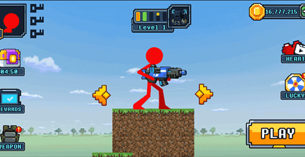 红色火柴人战斗游戏高清大图 红色火柴人战斗游戏v0.3.0